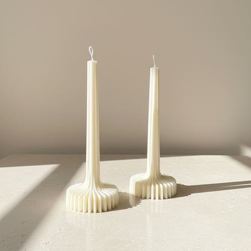 Eterna — Pack de Dos Velas Decorativas