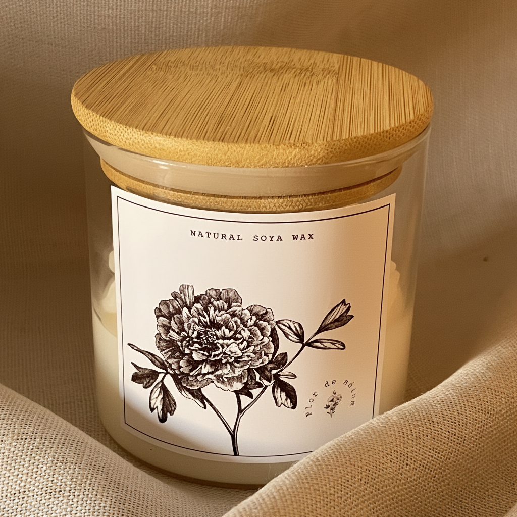 White Peony — lifestyle con lino