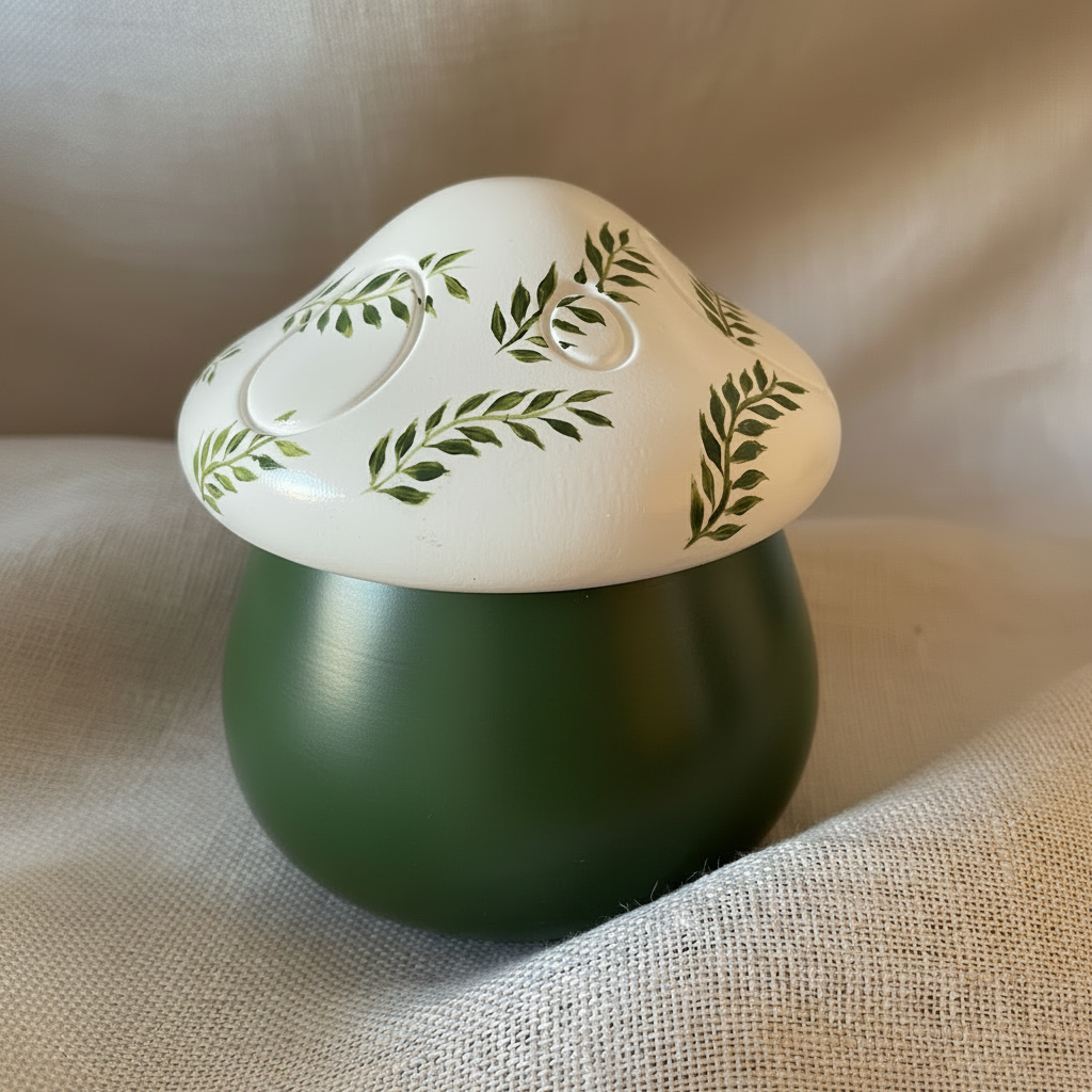 Vela Seta de Jardín — Vela Aromática en Recipiente de Yeso